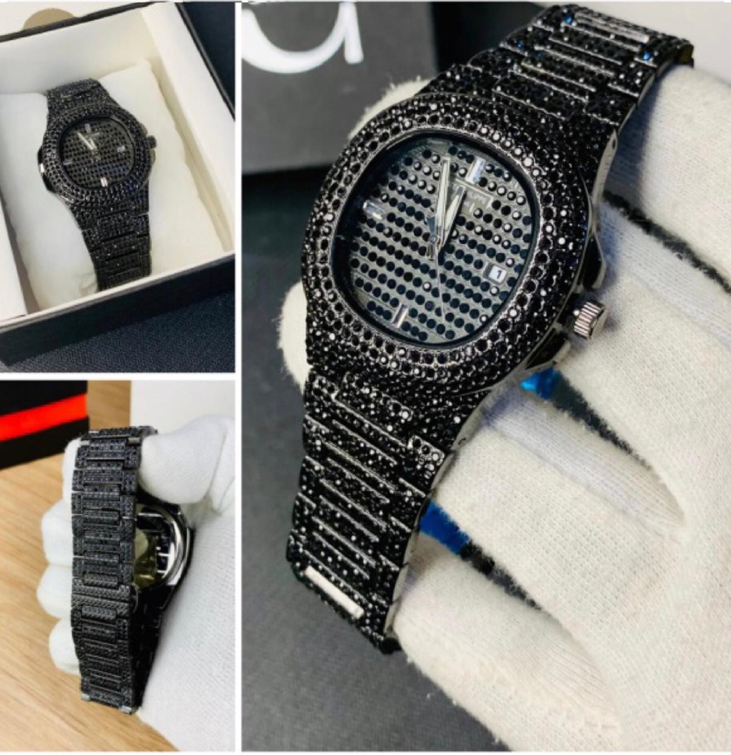Black Diamond Stone Watch