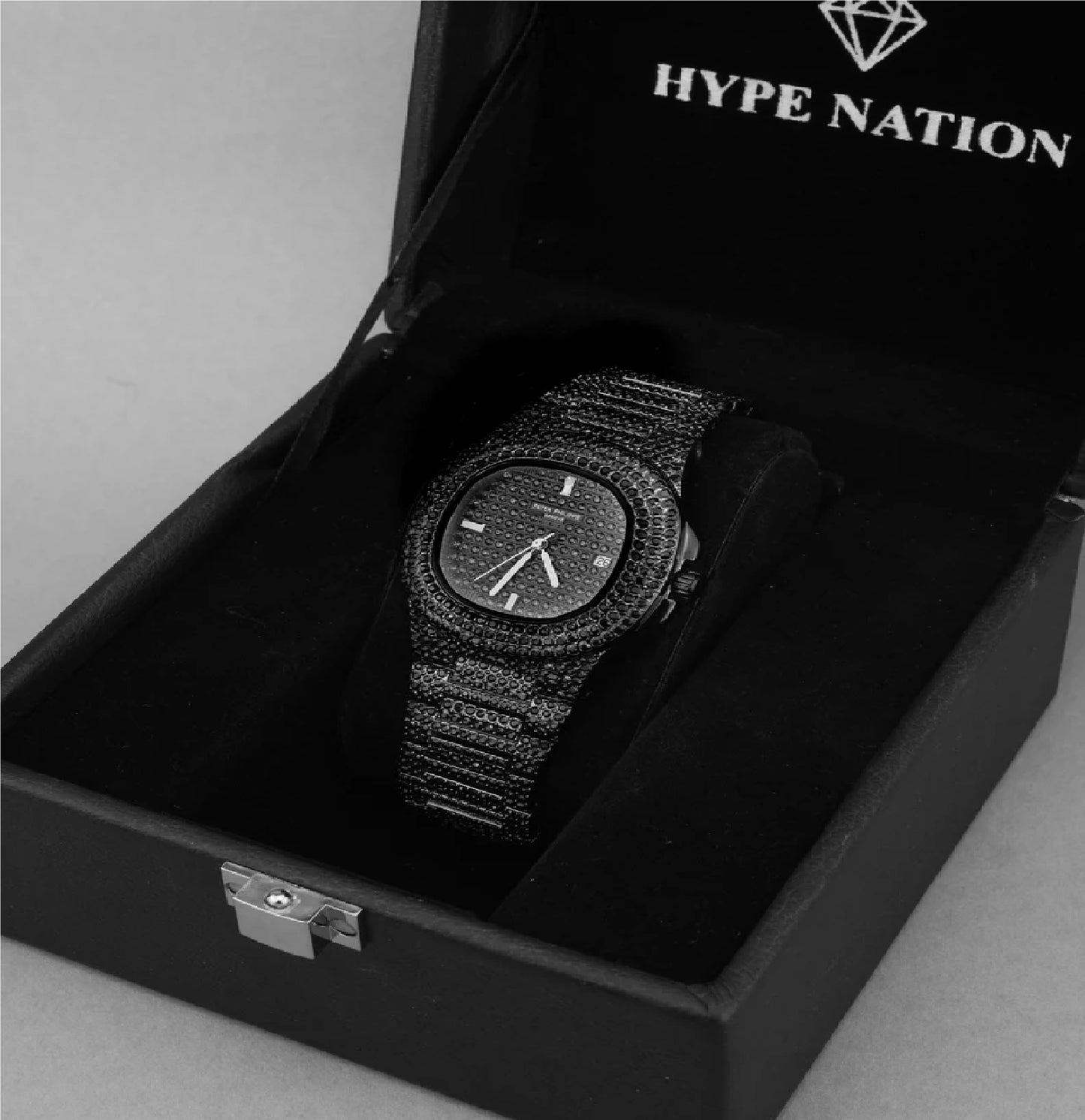 Black Diamond Stone Watch