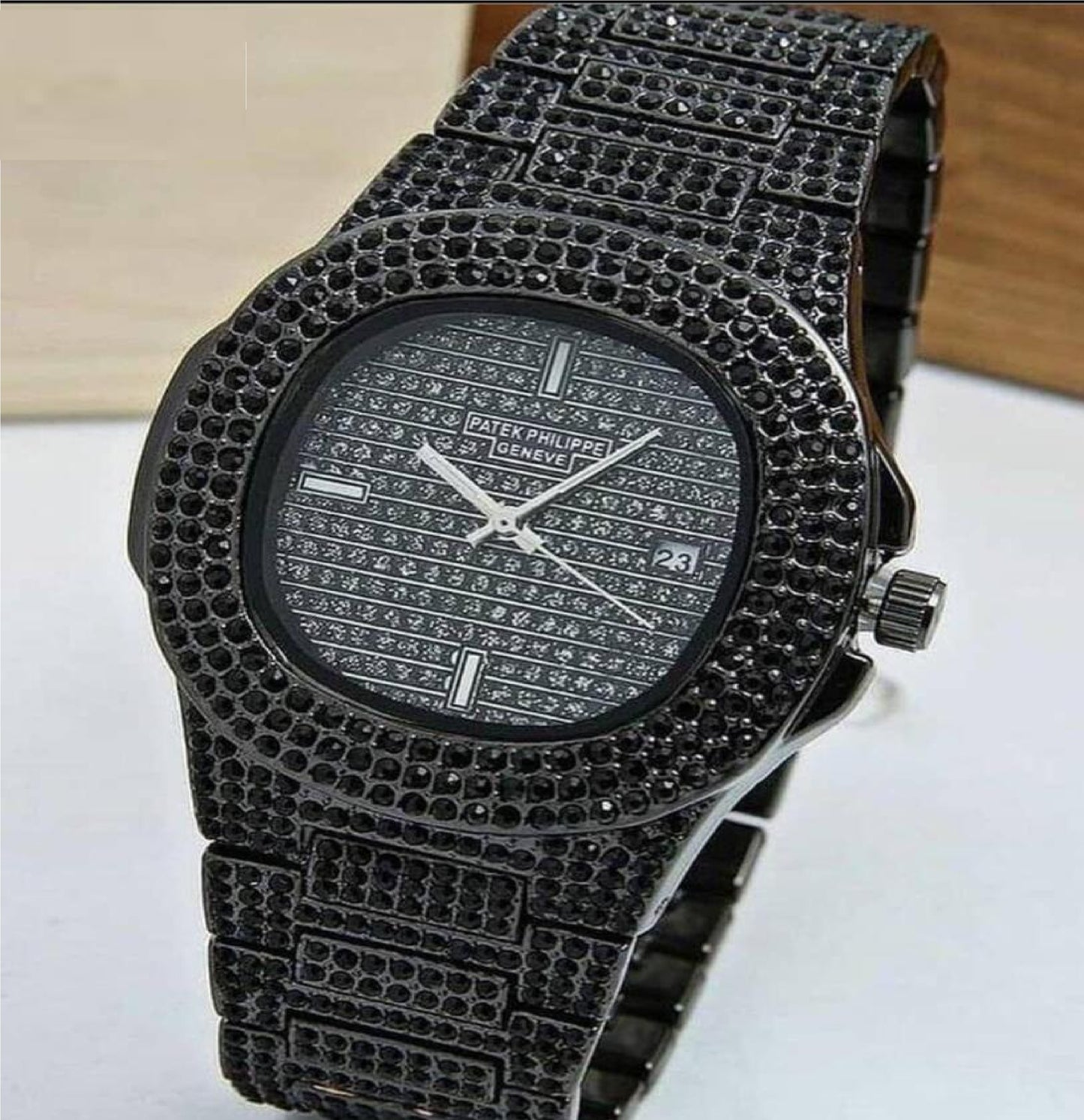 Black Diamond Stone Watch