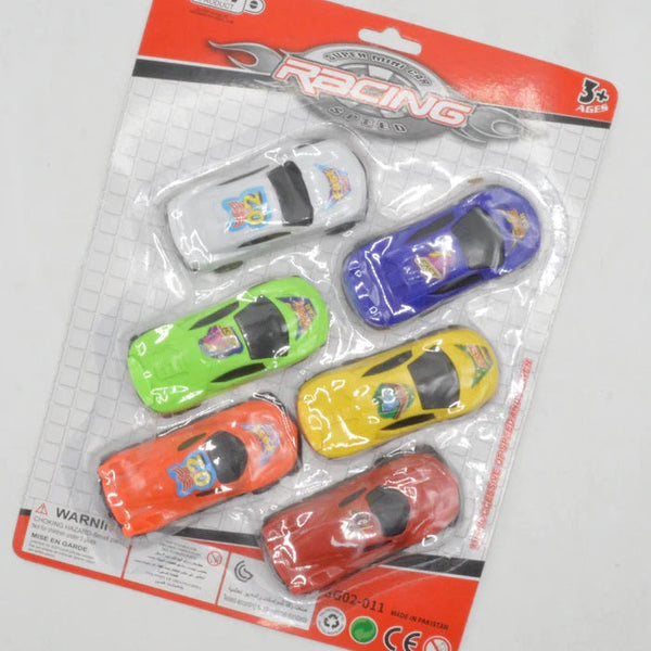 Super Mini Racing Car Pack of 6 –