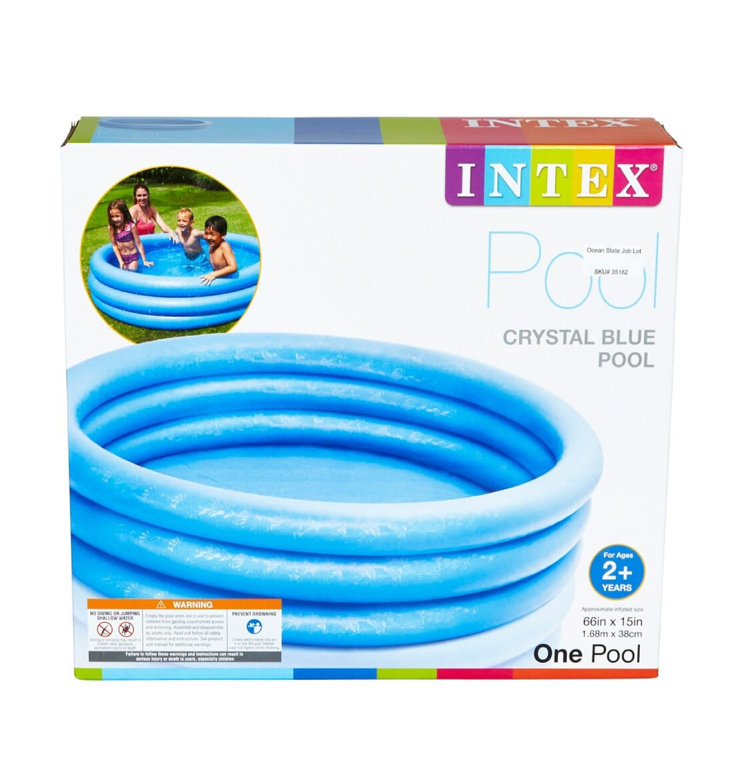 INTEX  CRYSTAL BLUE Water POOL