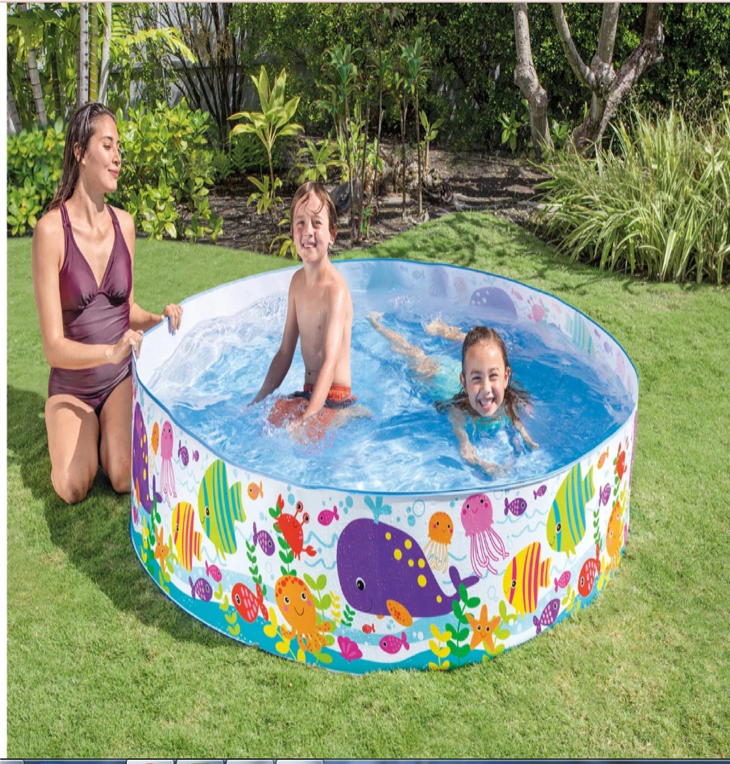 Intex  6ft X 15 in Ocean Snapset Water Pool