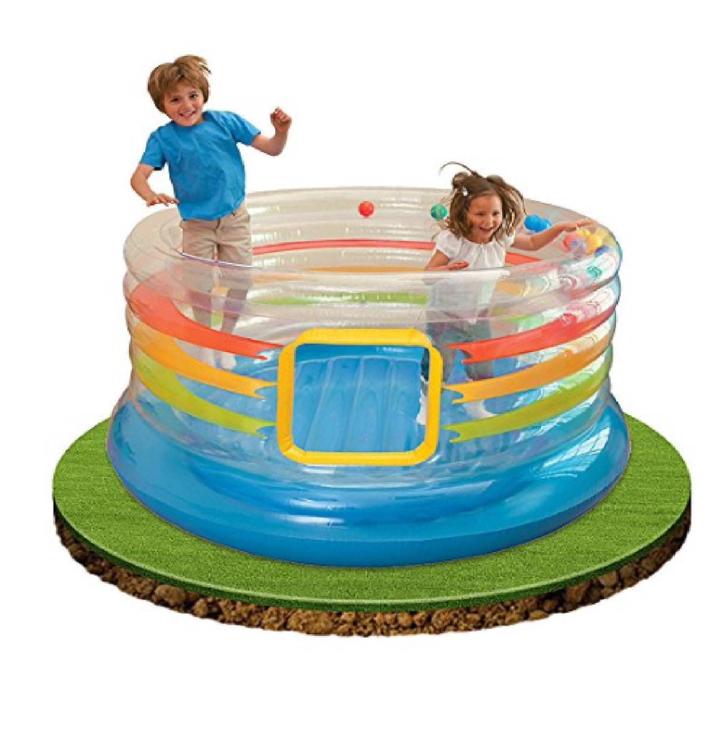 Jump-O-Lene Transparent Ring Bounce INTEX