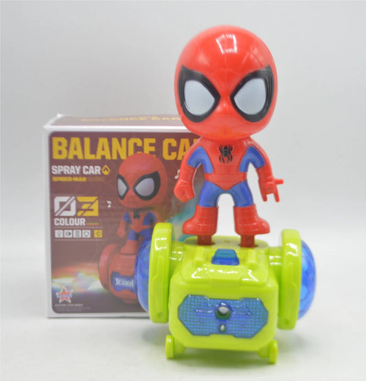 Spiderman Theme Balance Spray Car