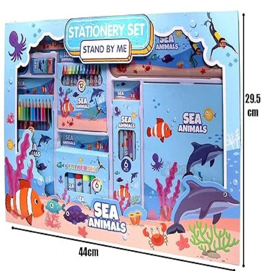 Sea Animals Theme Stationary Set