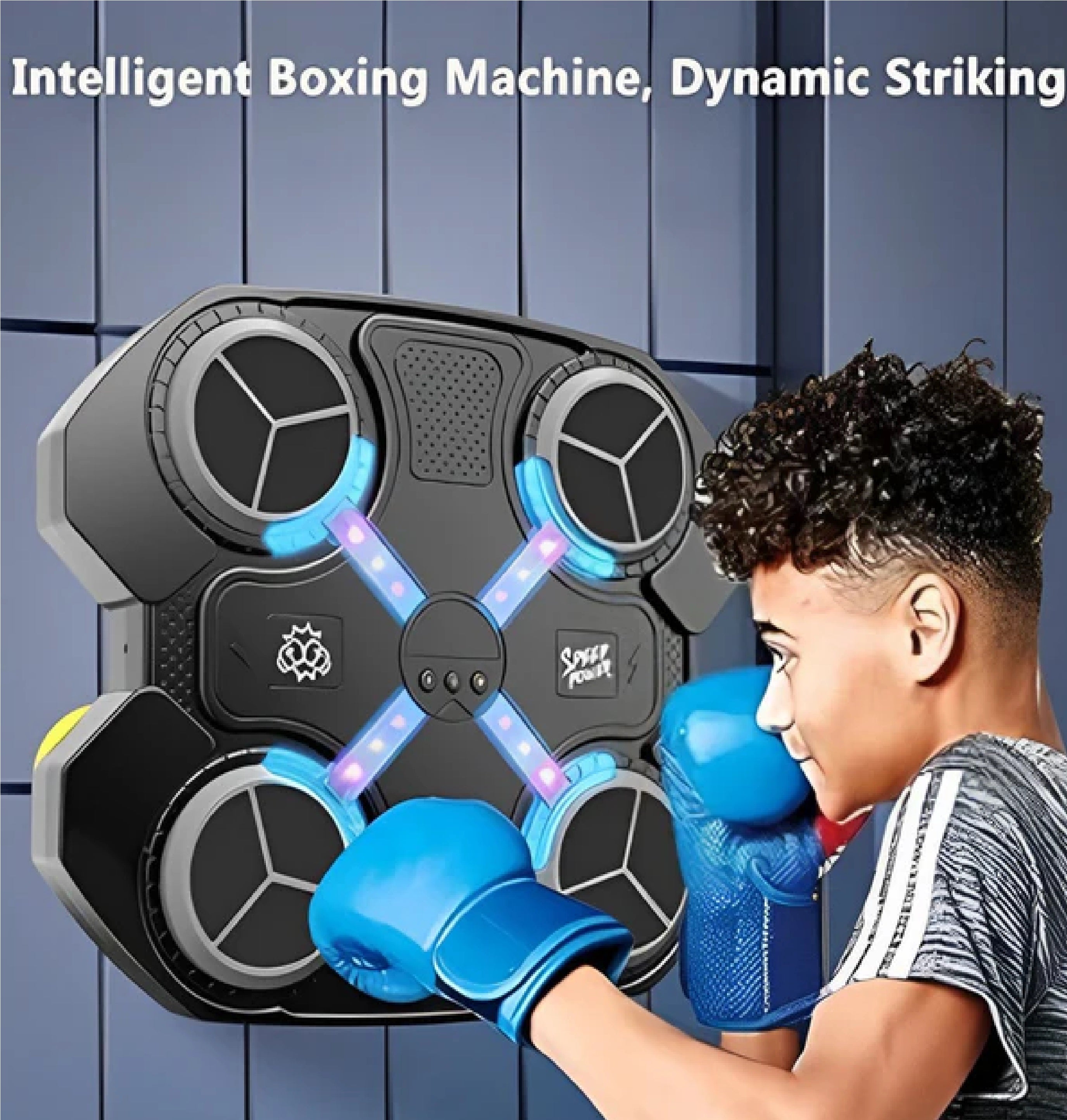 MUSICAL BOXING TARGET with BLUETOOTH System