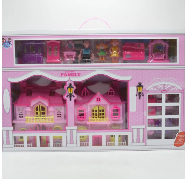 Happy Doll House with Accessories