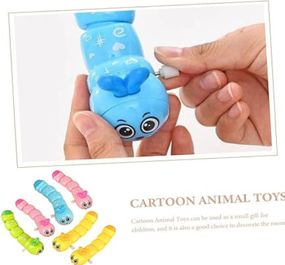 Caterpillar Clockwork Cute Cartoon Animals  Toy For Children