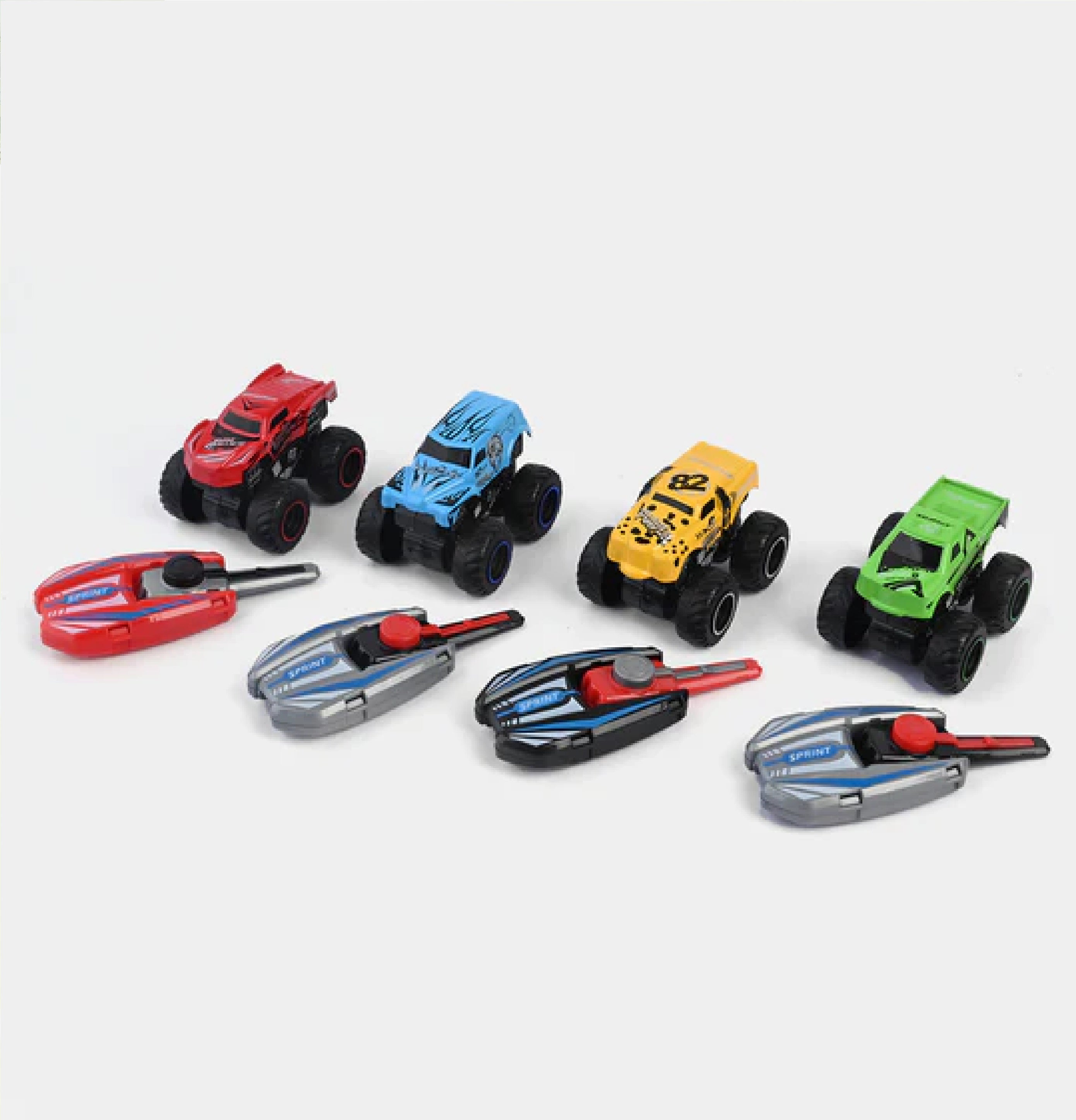 Hotwheel Car With Key Launcher Toy