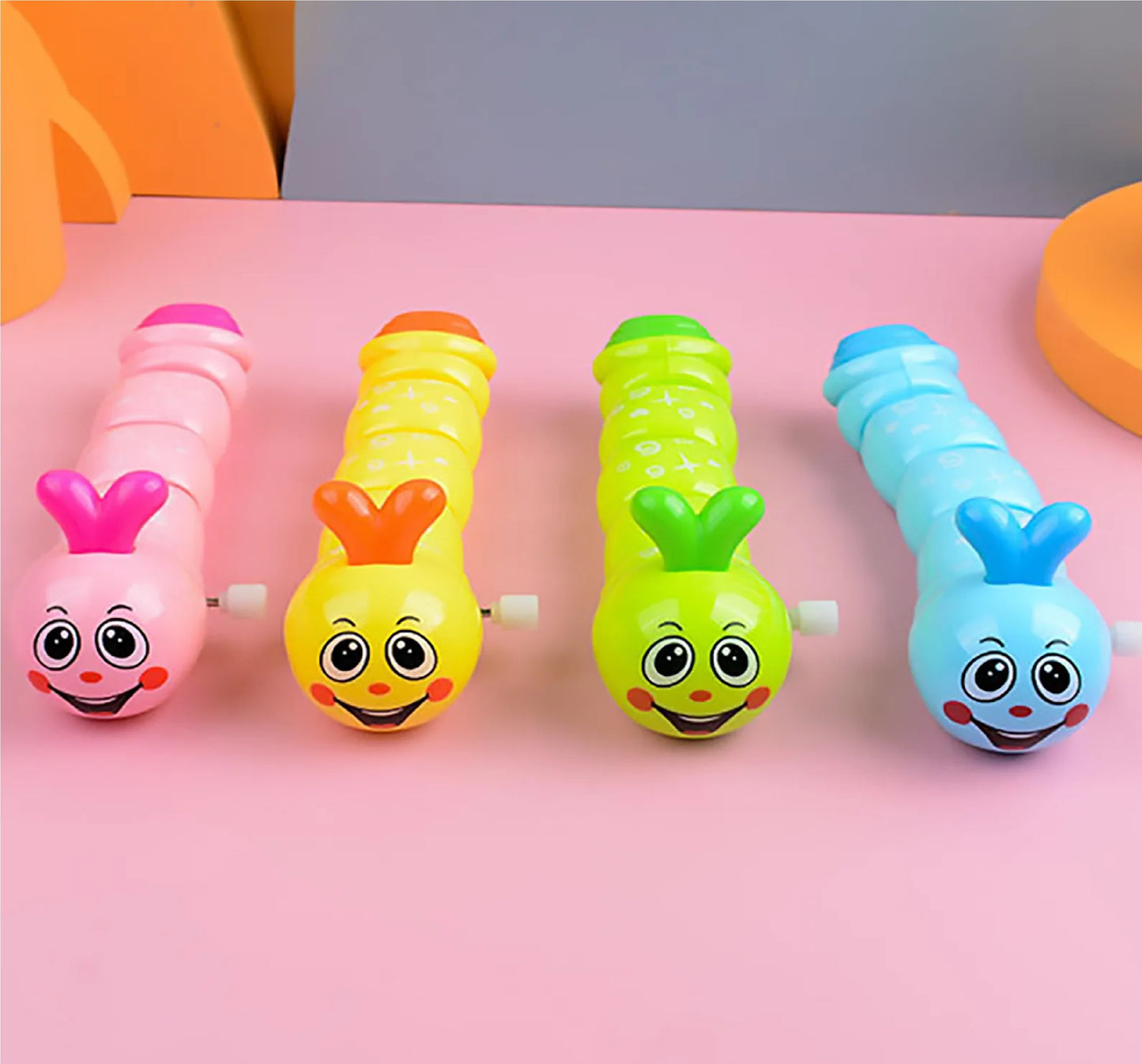 Caterpillar Clockwork Cute Cartoon Animals  Toy For Children