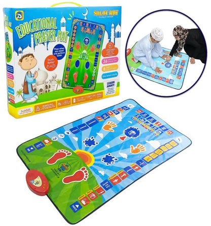 Educational Namaz Prayers Learning Mat For Kids