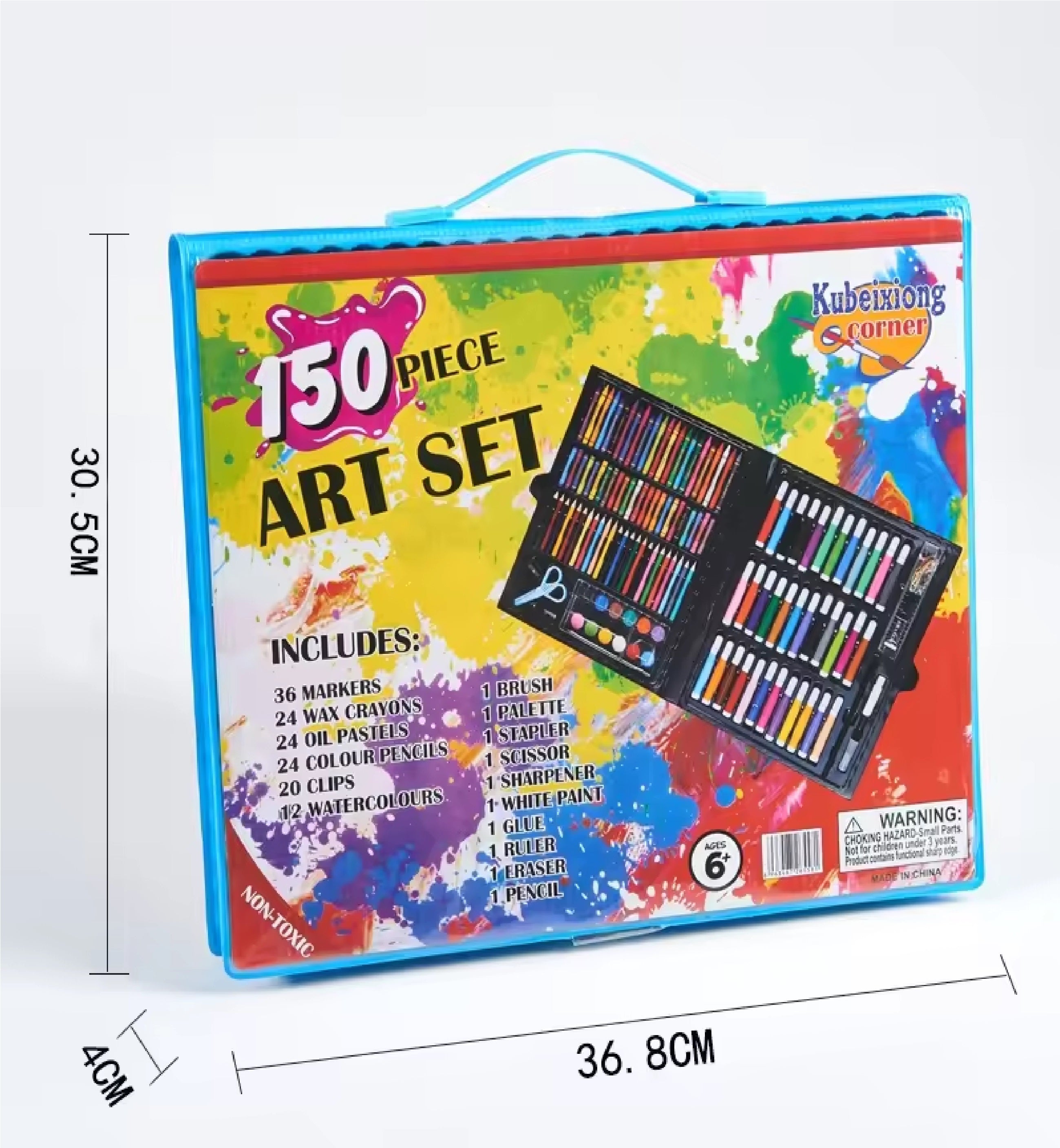 PAINTING ARTS & CRAFTS CASE ARTIST DRAWING SET 150 Piece