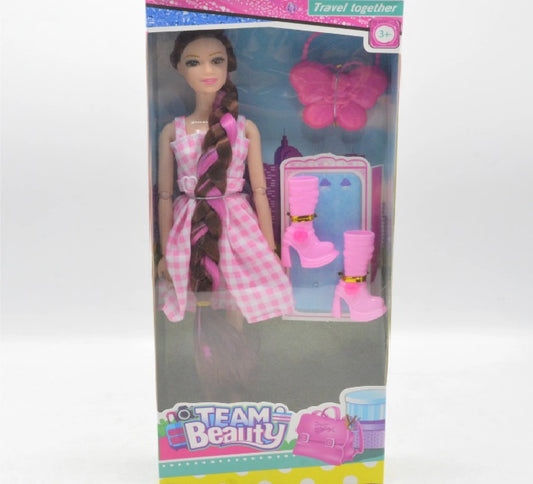 Team Beautiful Doll with Accessories