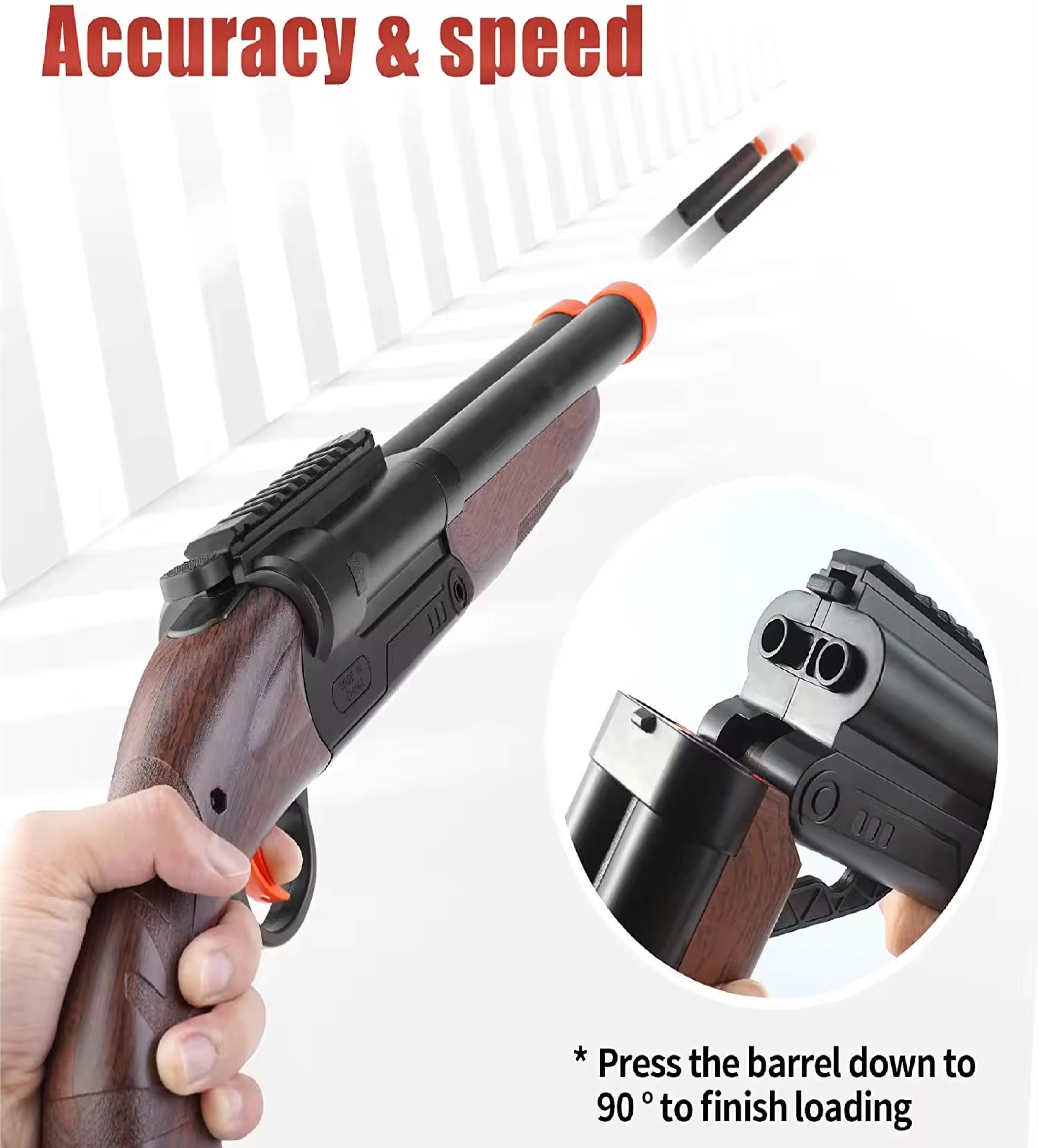 Double Tube Rifel Soft Bullet Gun Series