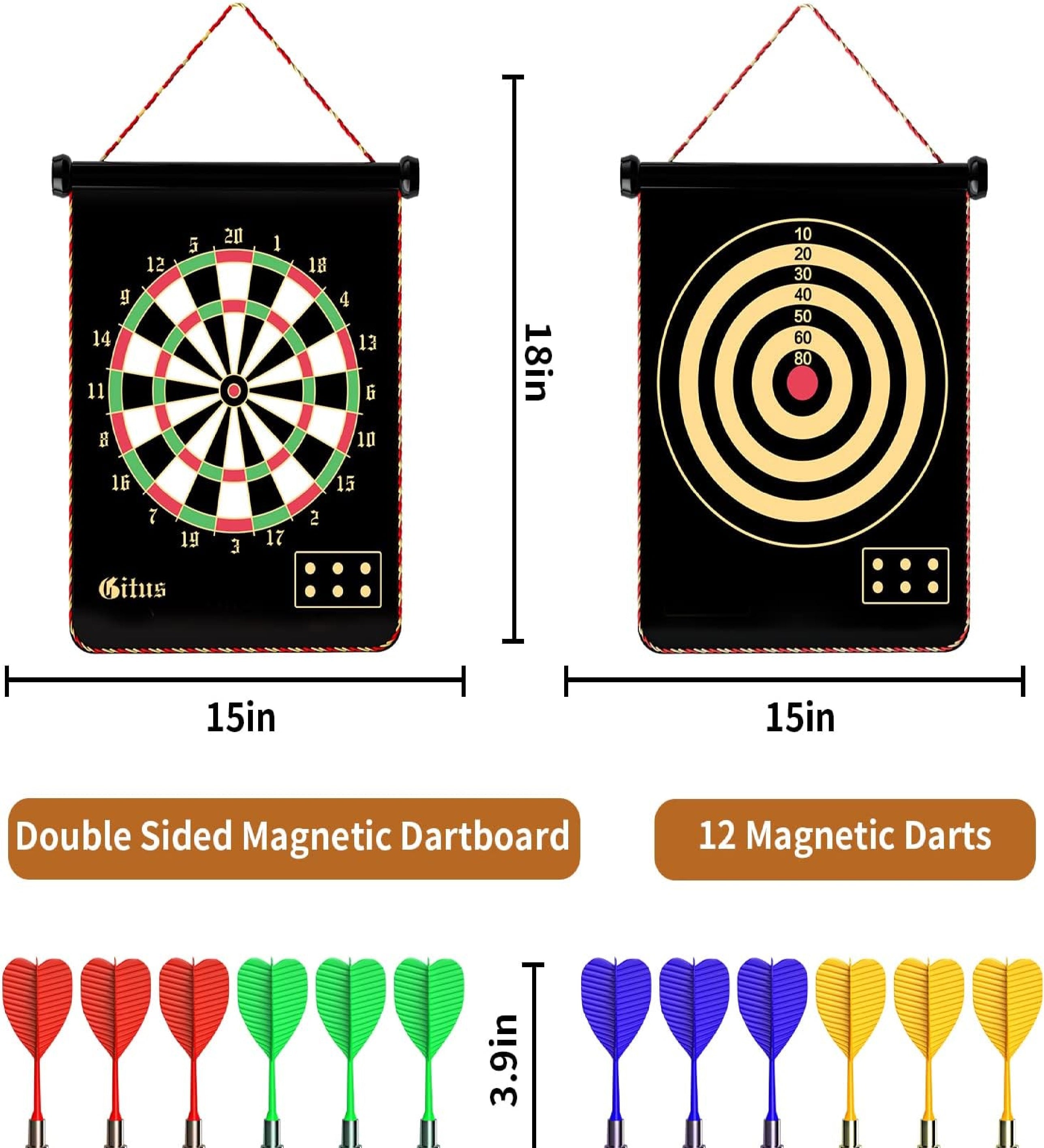 Magnetic Dart Board Set