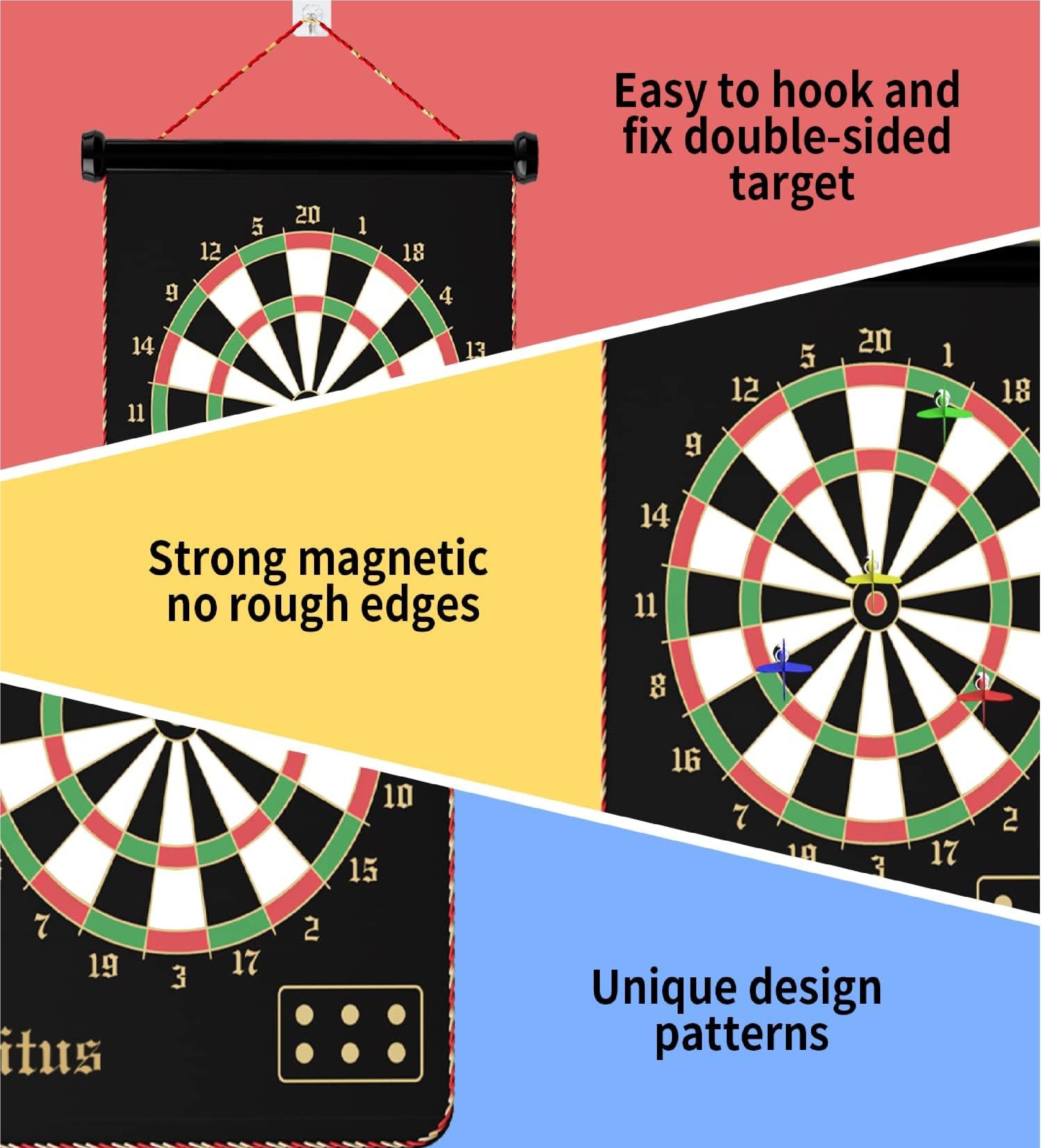 Magnetic Dart Board Set