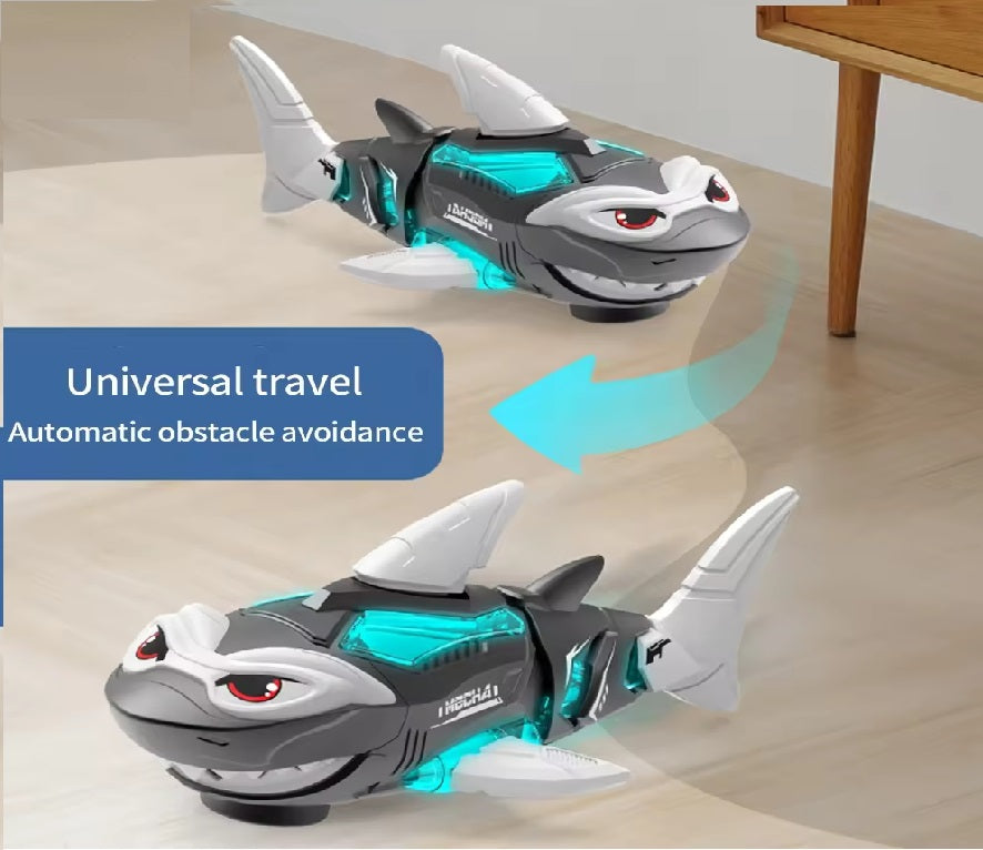 Mechanical Shark Light & Musicl Toy