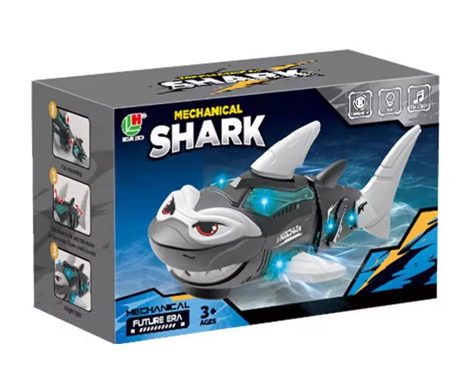 Mechanical Shark Light & Musicl Toy