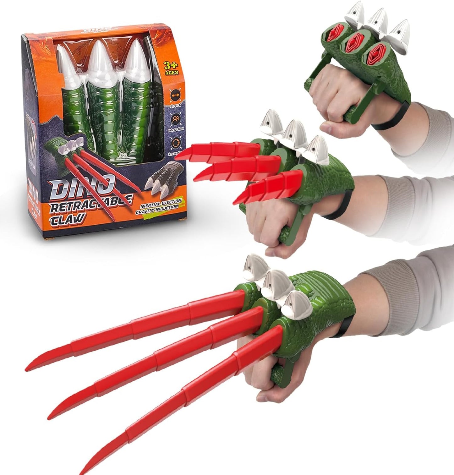 Dino Retractable Claw Toy