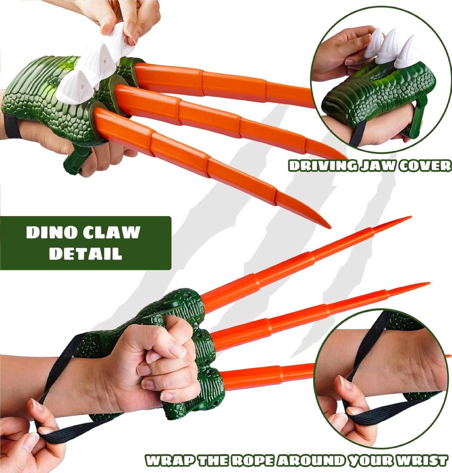 Dino Retractable Claw Toy