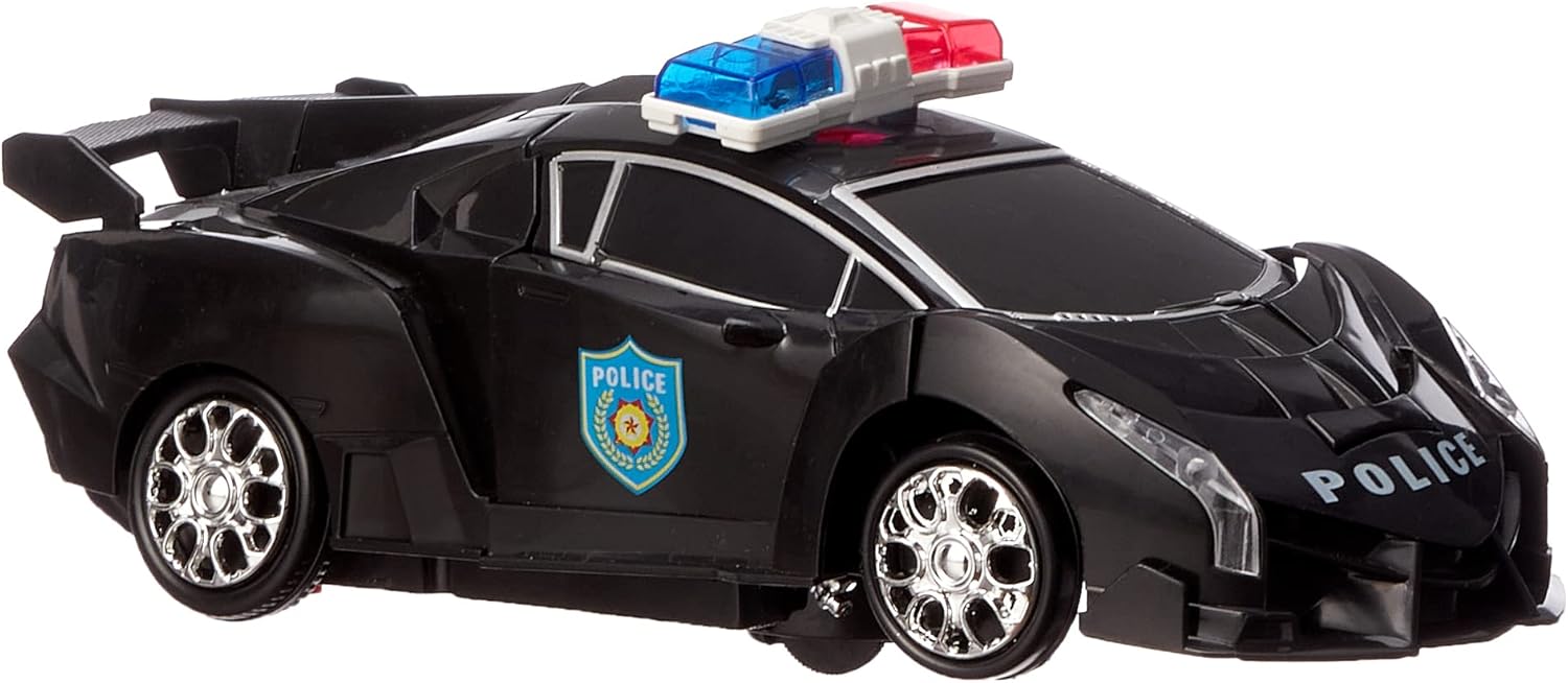 Mini robots Police model vehicles car