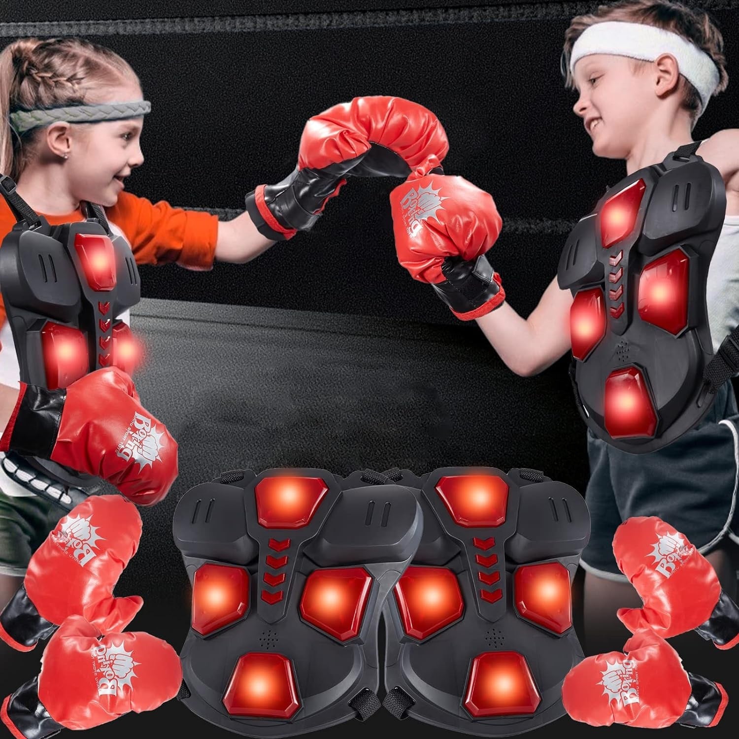 Boxing Gear with Lights & Sound