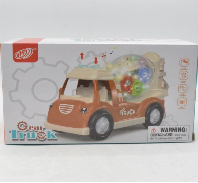 Gear Truck with Lights & Music Toy