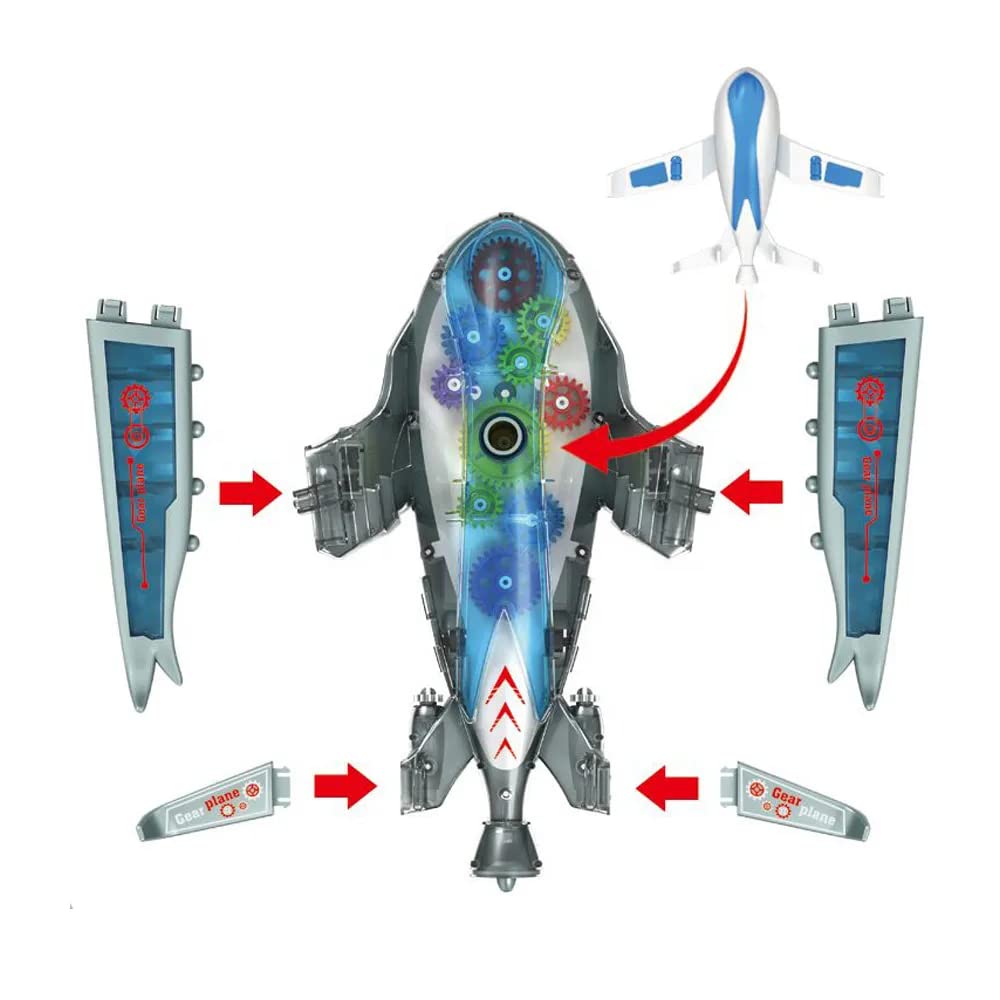 Electric Gaer Airplane Toy