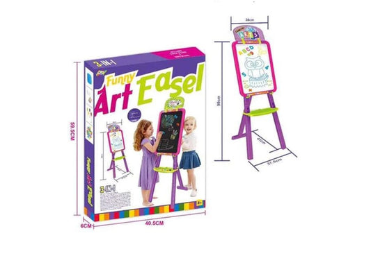 3 in 1 Funny Art Easel Board