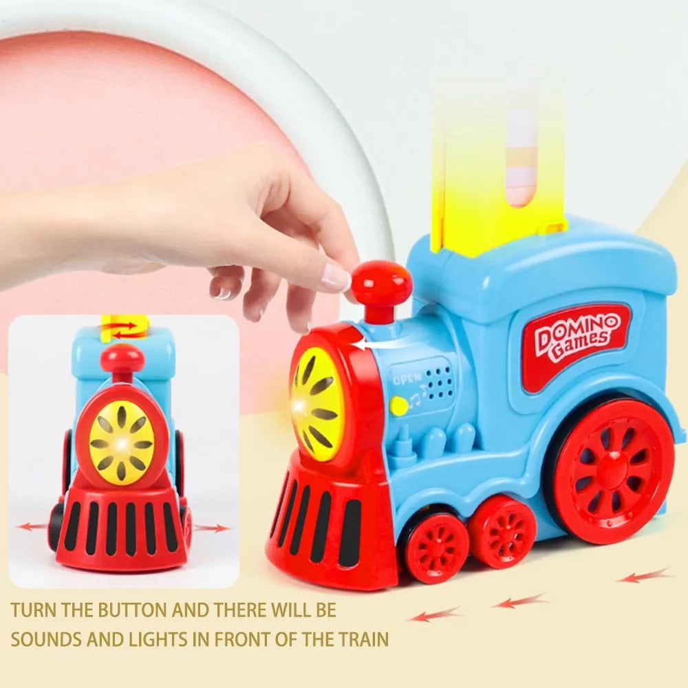 Domino Electric Train with Lights & Music