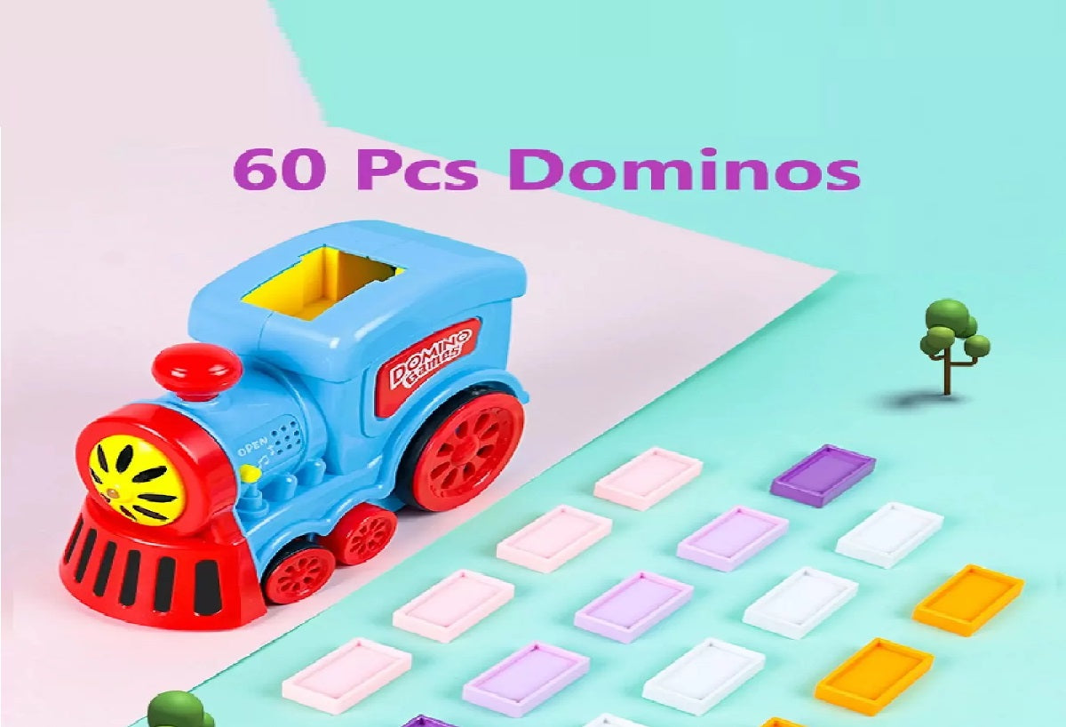 Domino Electric Train with Lights & Music