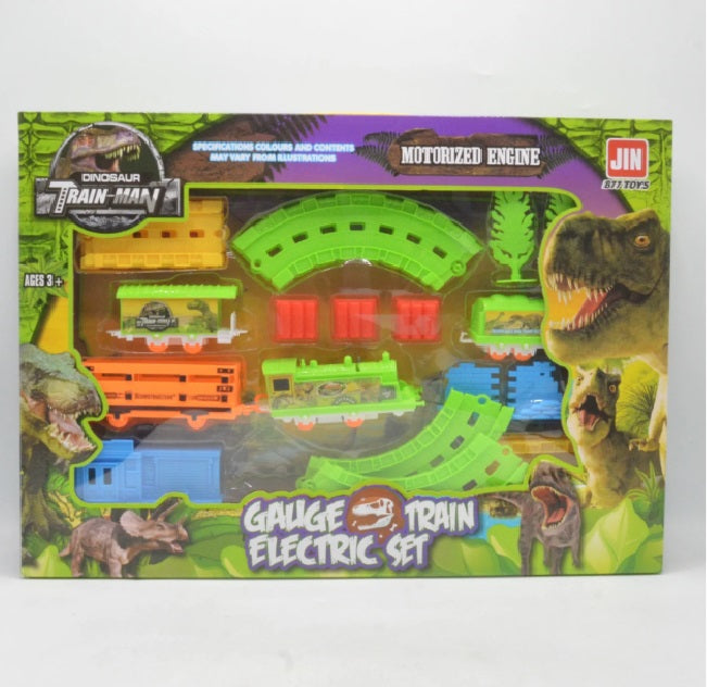 Dinosaur Theme Train & Track Set