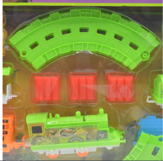 Dinosaur Theme Train & Track Set