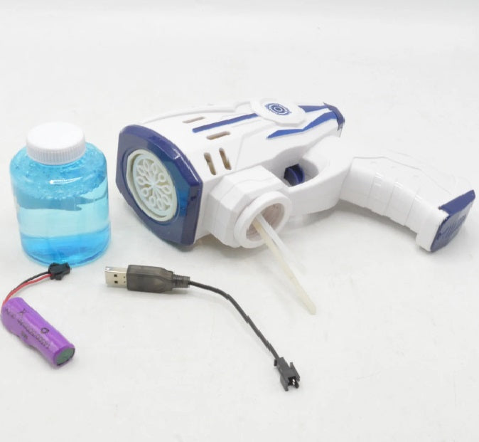 DIY Bubble Water Gun with Colorful Lights
