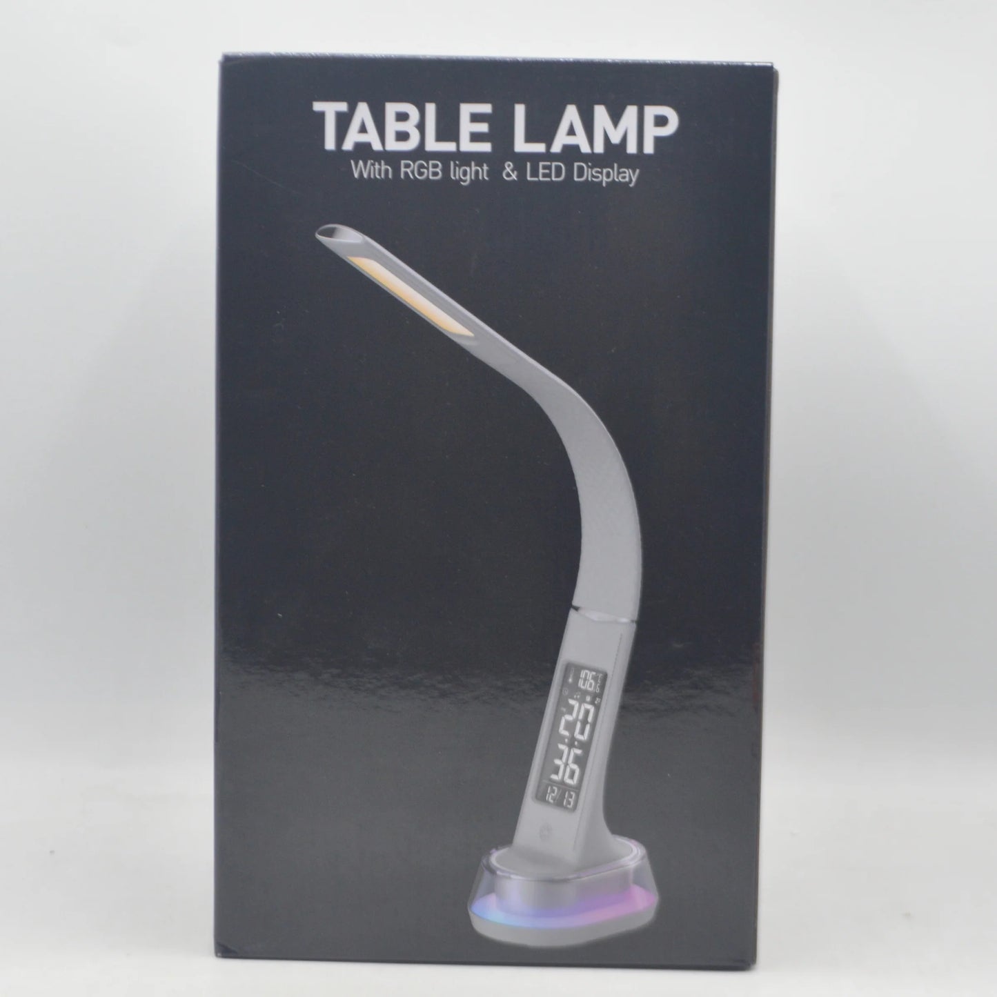 Table Lamp with RGB Lights & LED Display