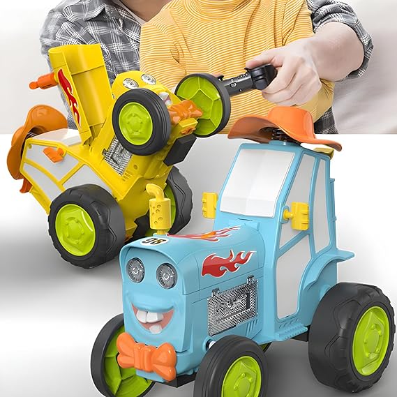 Crazy Jumping Car Toy Rechargeable with Music & Light