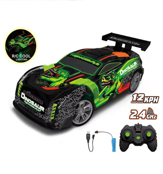 Racing 5 Channels Remote control Car Dinosaur Them