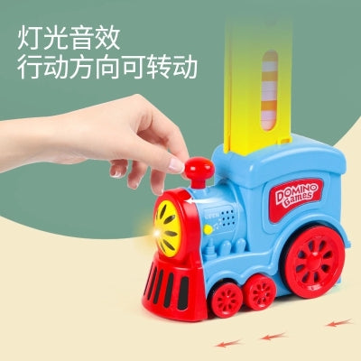 Domino Electric Train with Lights & Music