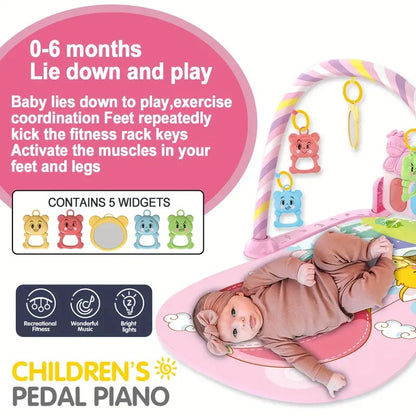 Childrens Pedal Piano Play Mat