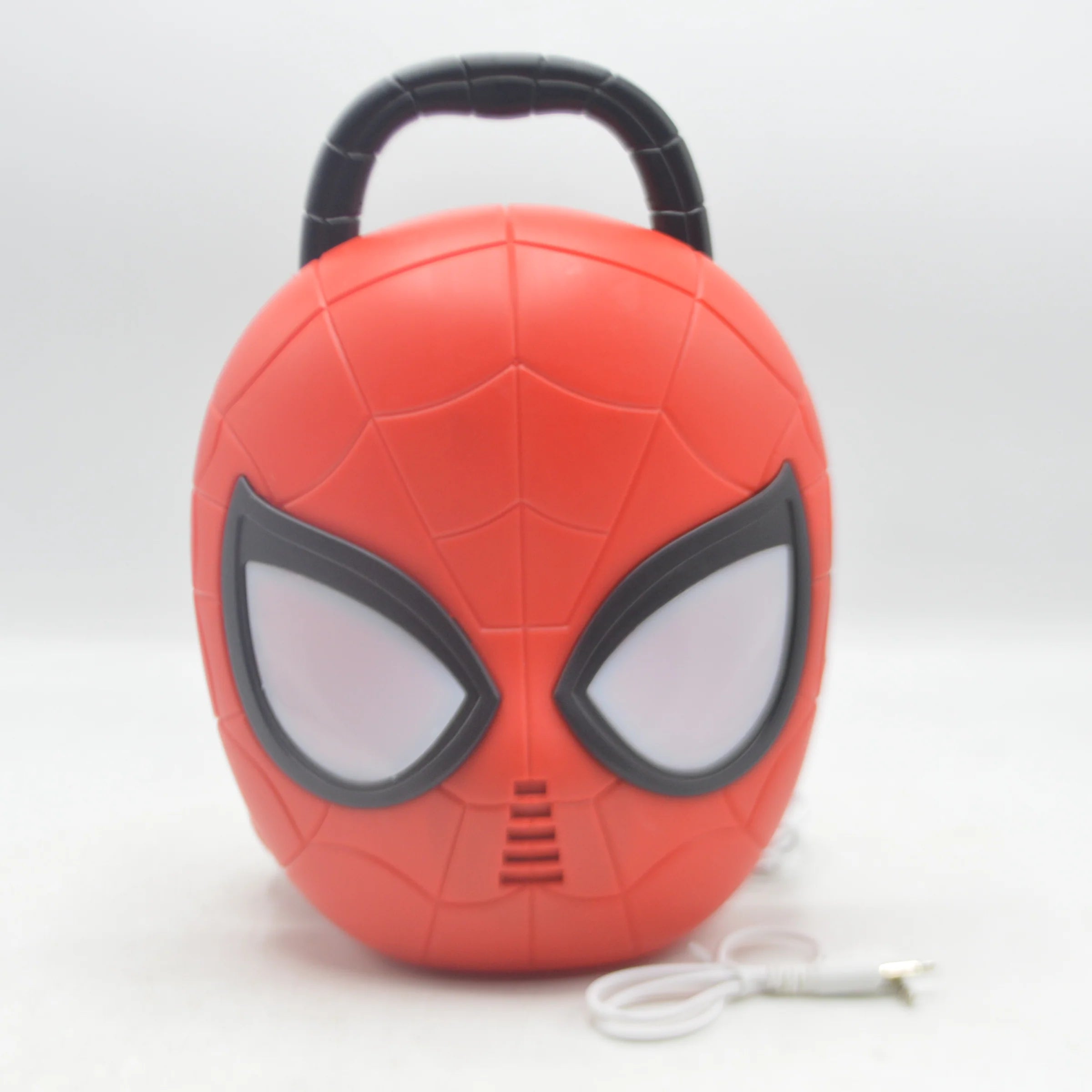 Signing Machine Spider Man with Microphone