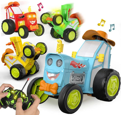 Crazy Jumping Car Toy Rechargeable with Music & Light