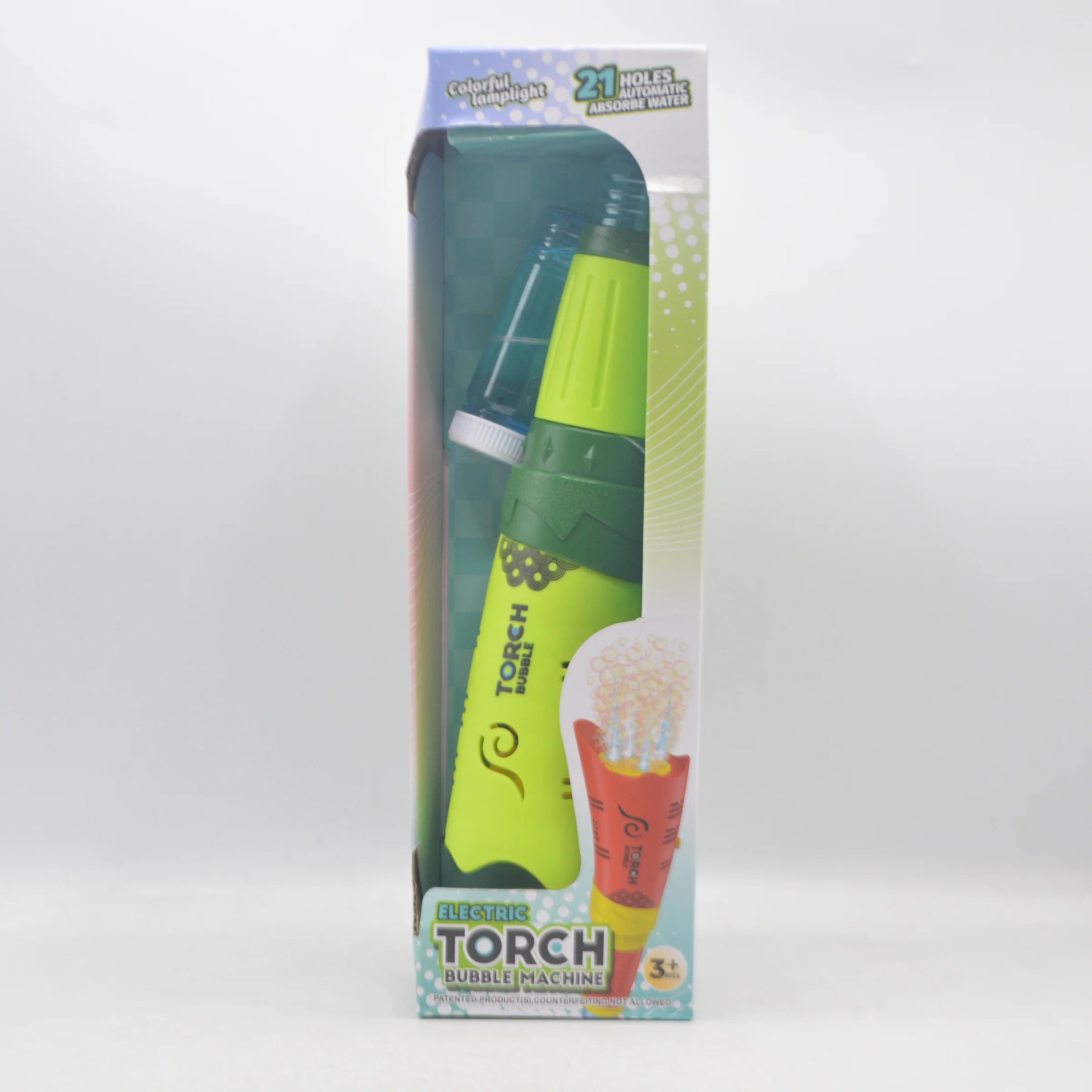 Electric Torch Bubble GUN