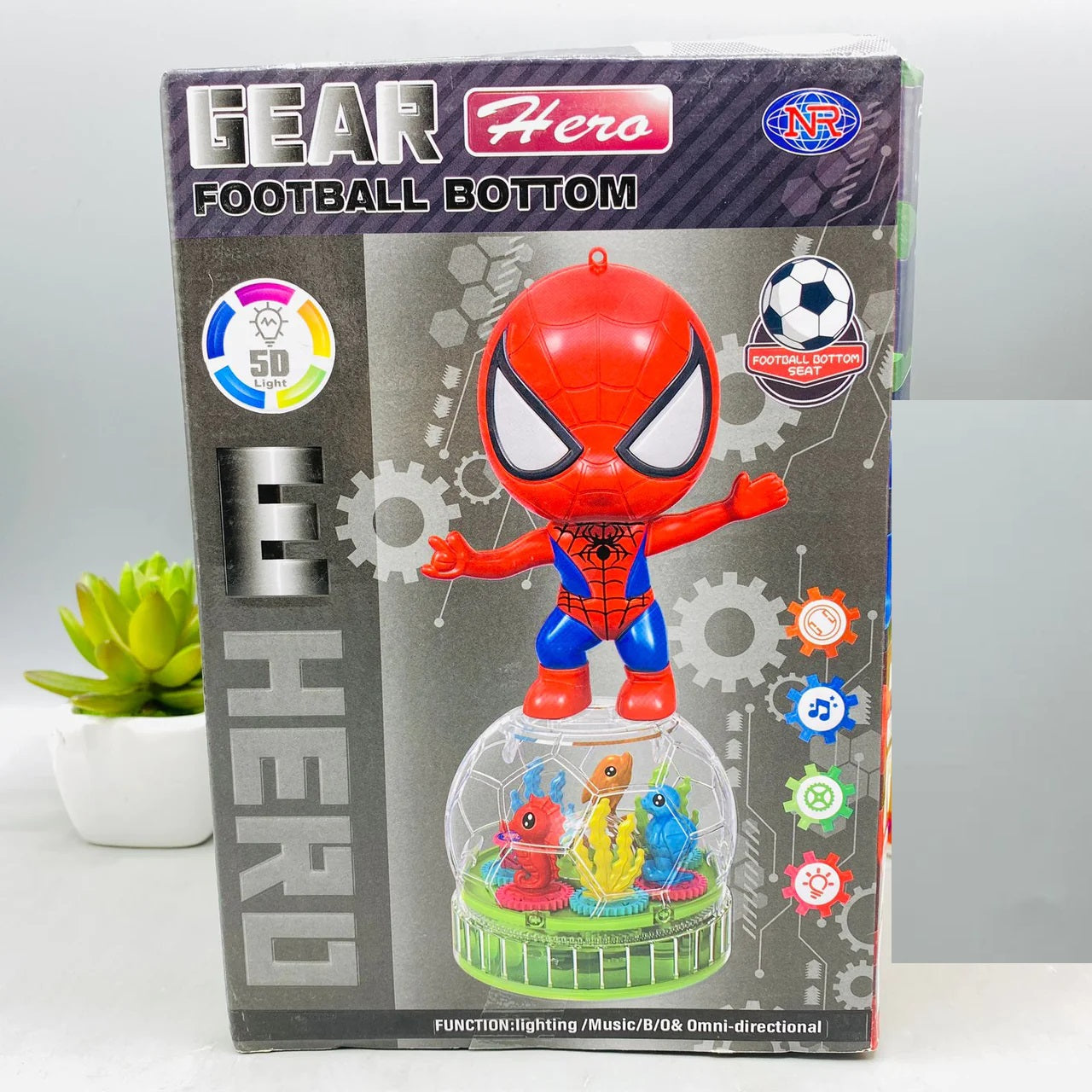 Gear Hero Football Bottom Light & Music