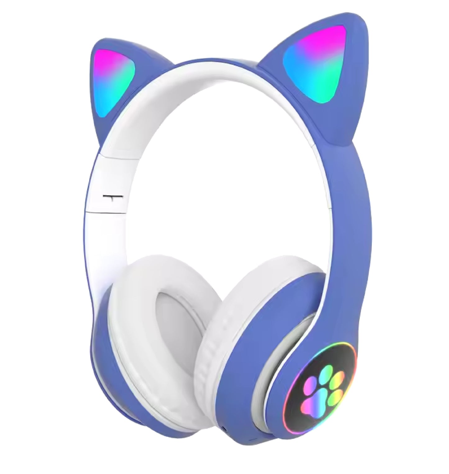 Cat Wireless Headset With LED Colorful Light