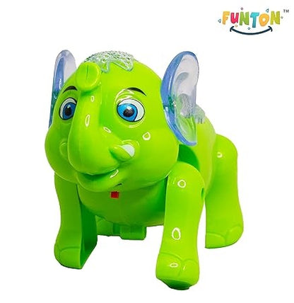 Cliver  Elephant With Light & Musical Toy