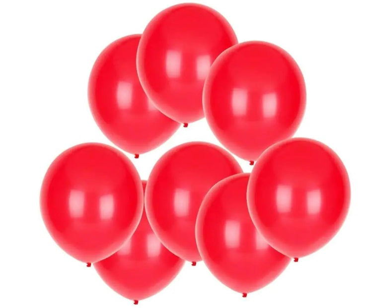 Party Balloon Red Pack of 100