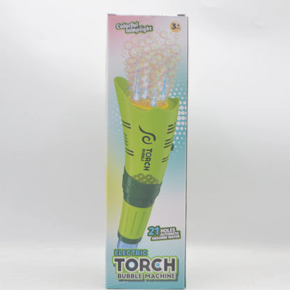 Electric Torch Bubble GUN