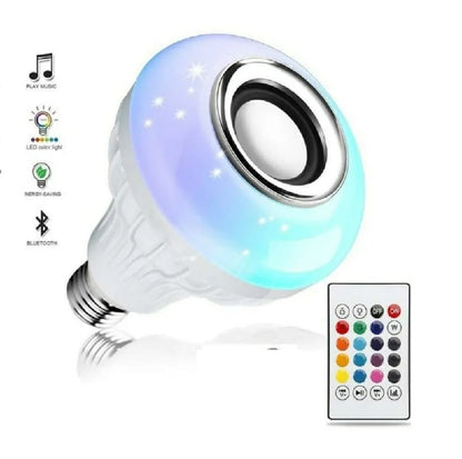 Multi Color Bulb With Music & Bleutooth