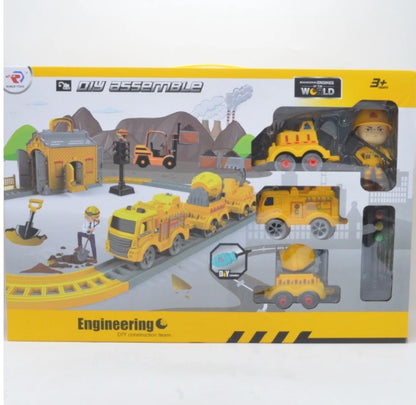 DIY Engineering Construction Set with Tracks