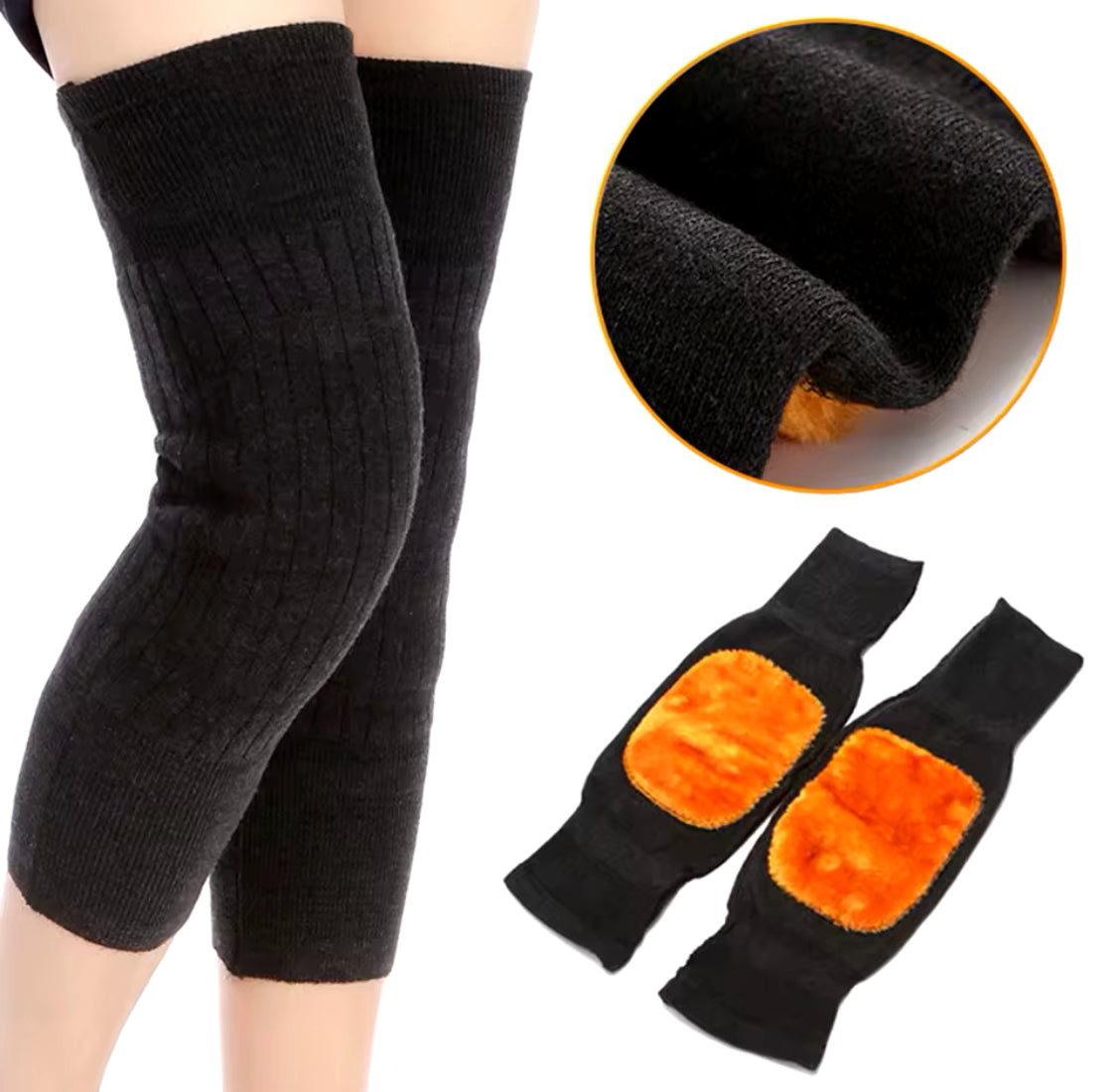 Warm Wool Knee Pads